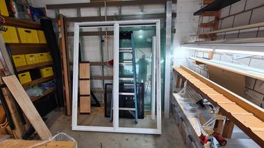 To be Installed Sliding Glass Door — Quality Custom Screens in Caloundra, QLD