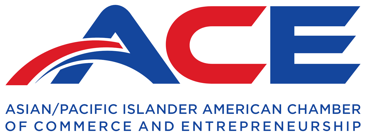 The logo for the asian / pacific islander american chamber of commerce and entrepreneurship
