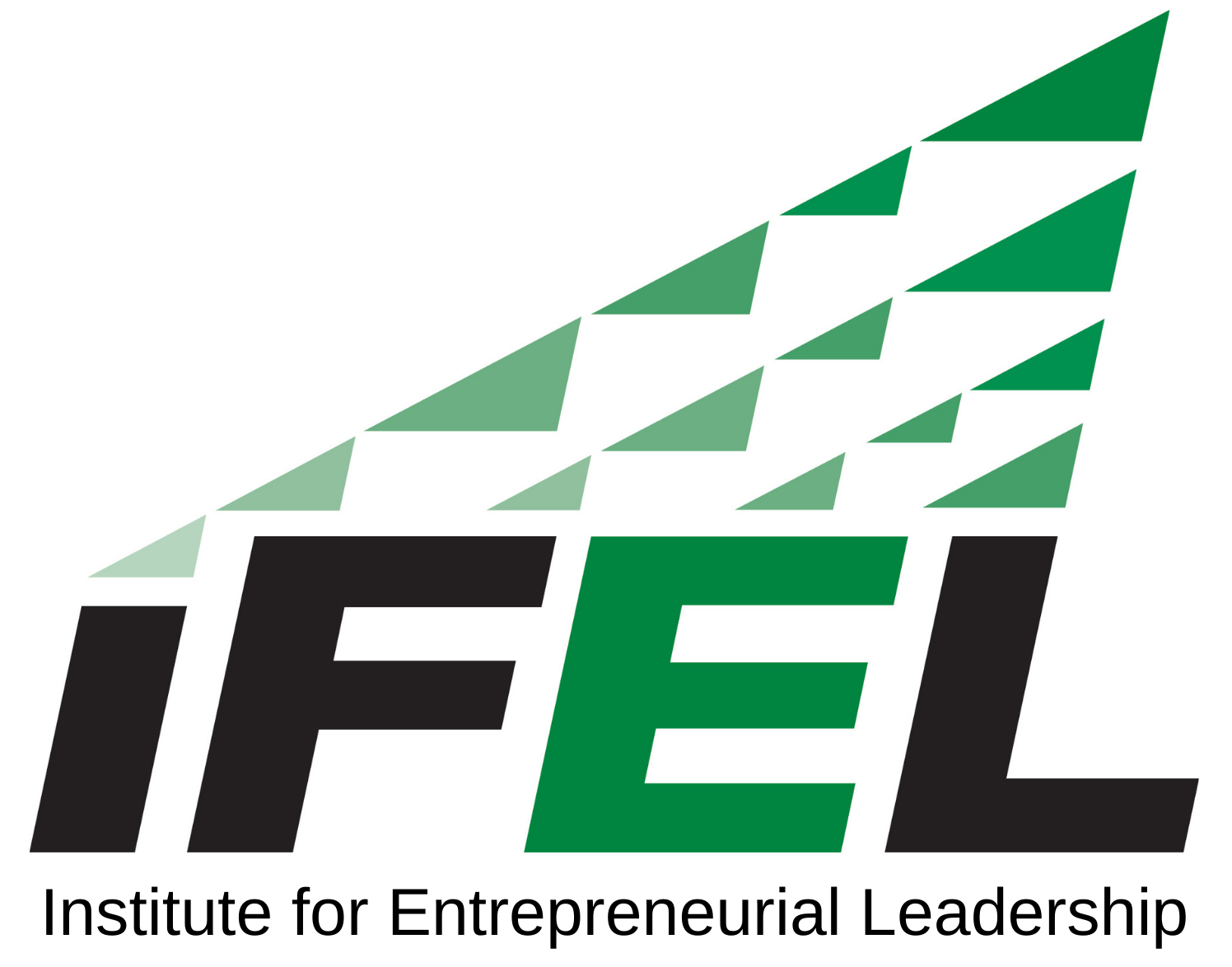 A logo for the institute for entrepreneurial leadership