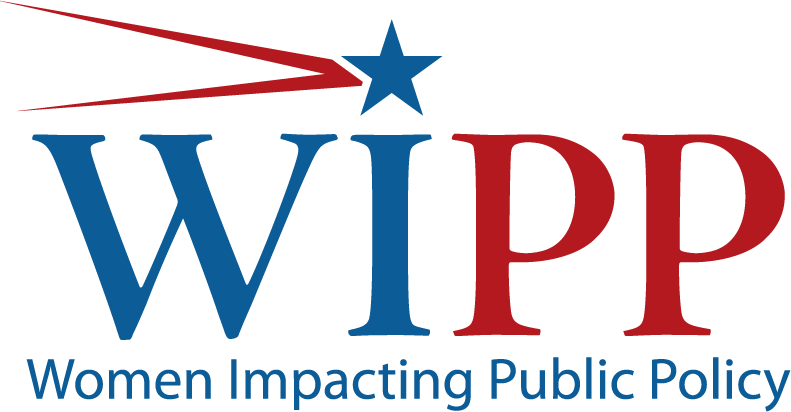 The logo for the women impacting public policy