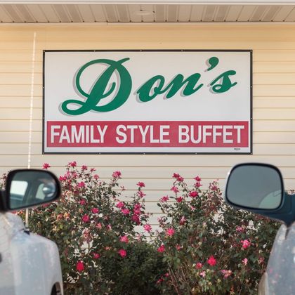 Dons Family Style Buffet in Huntsville, MO.