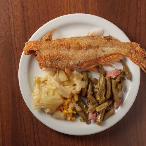 Enjoy a Fish Dinner at Don’s Family Buffet in Huntsville, MO.