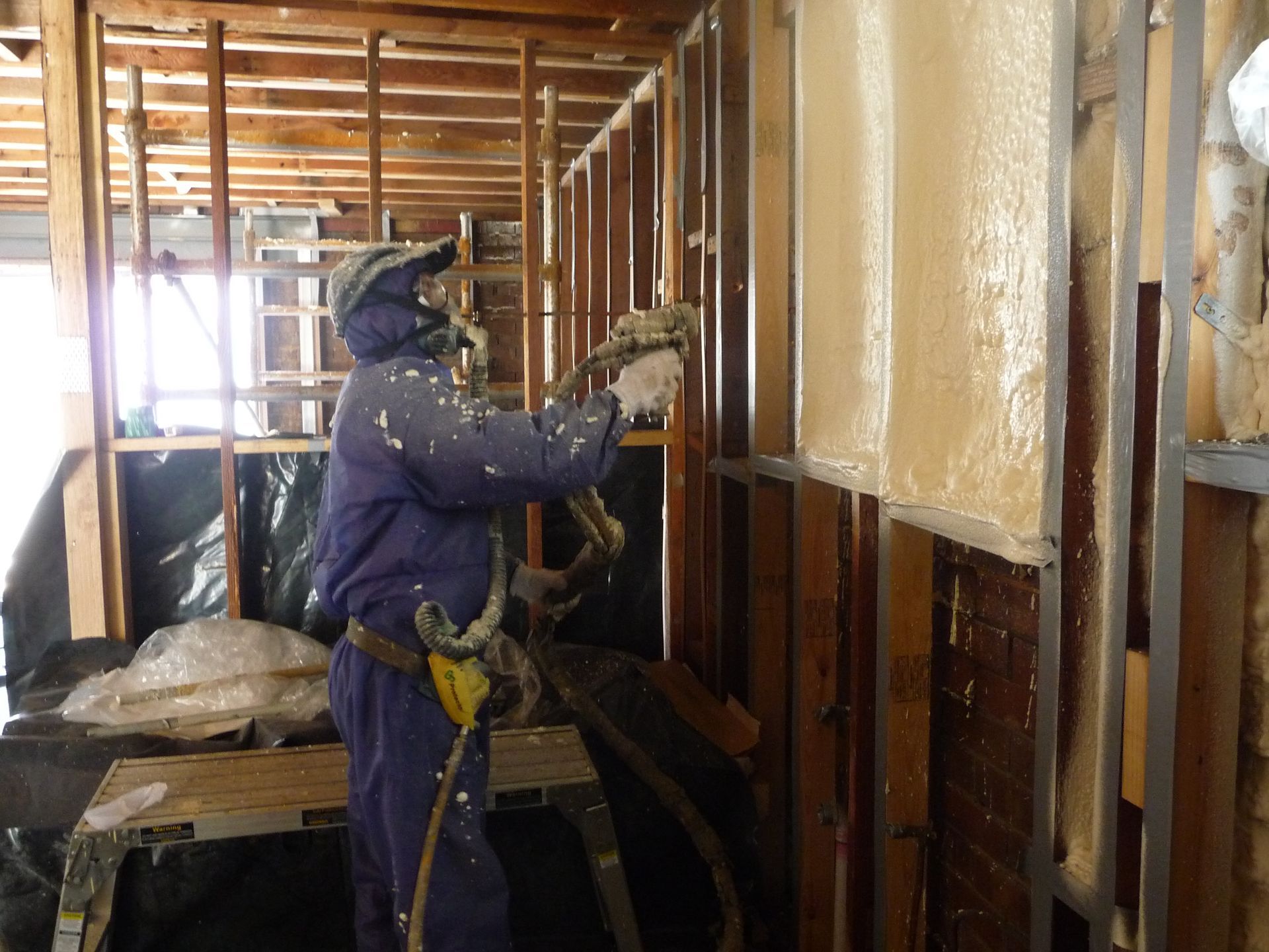 Internal Wall Insulation Colour White | Pakenham, Vic | Advanced Foam & Coatings Pty Ltd