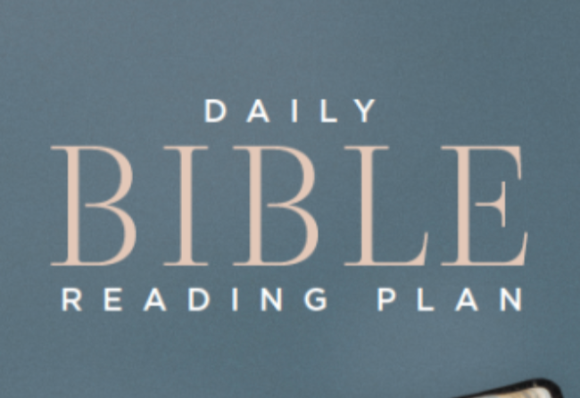 BIBLE READING PLANS