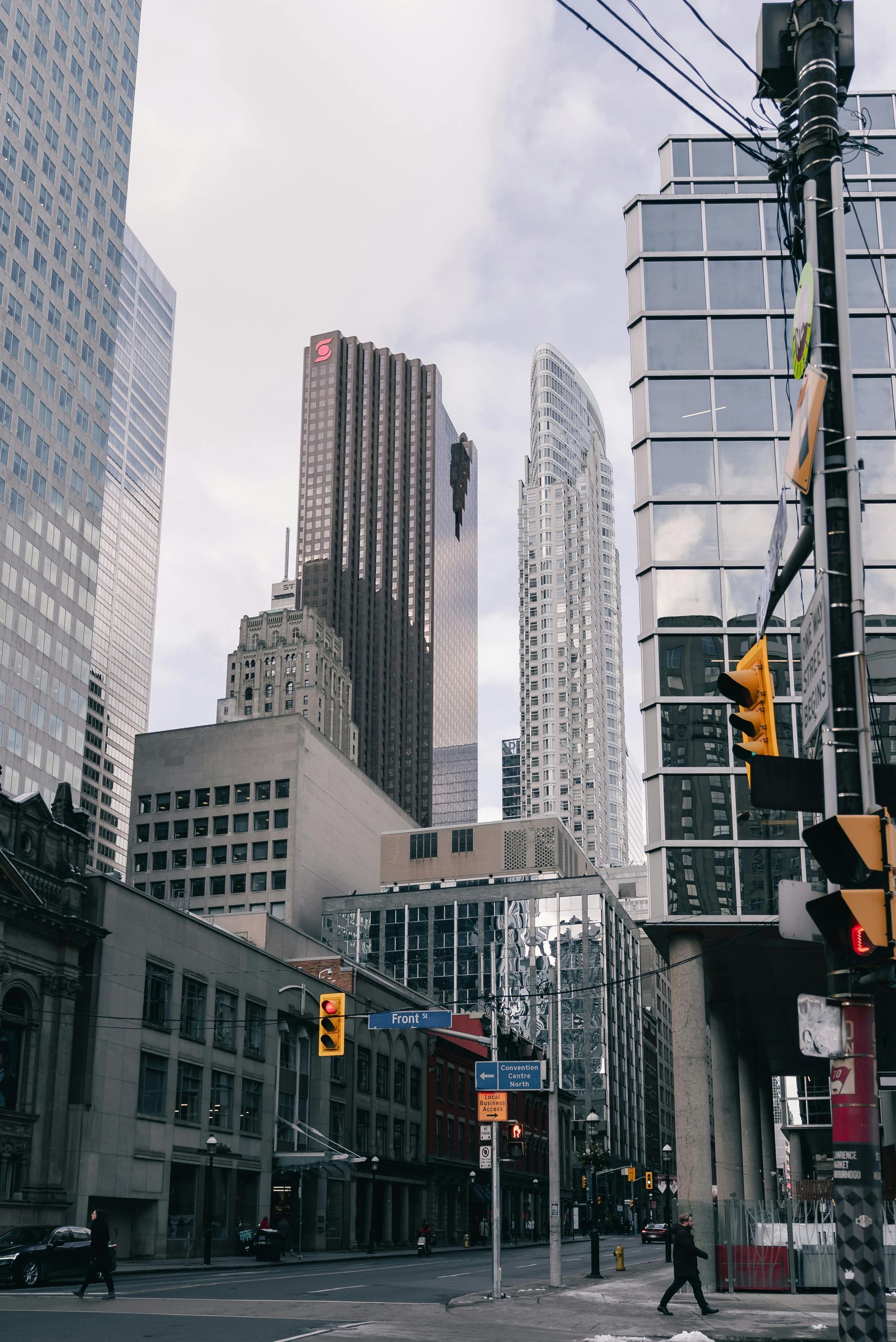 High-rise corporate buildings representing the national executive job market and premium career advancement opportunities