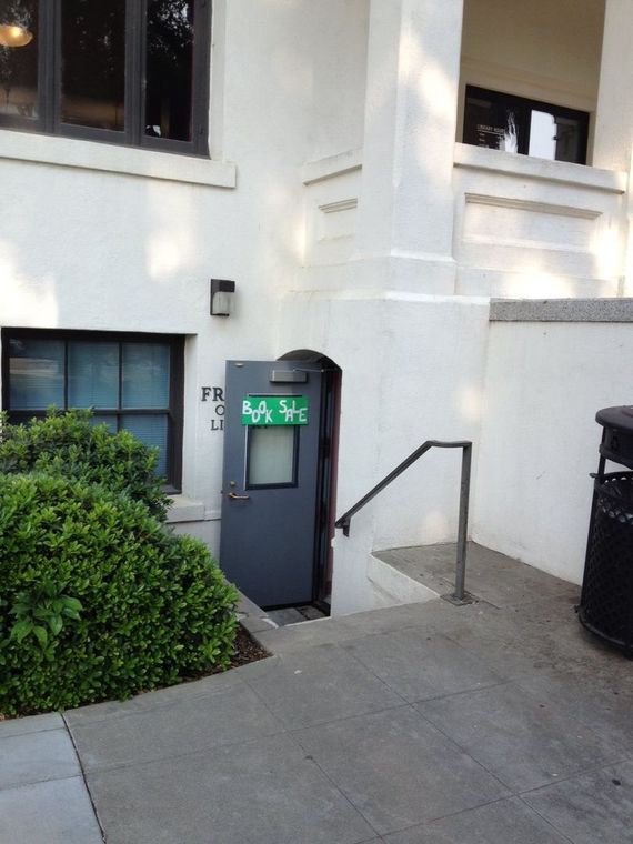 door with stair rail