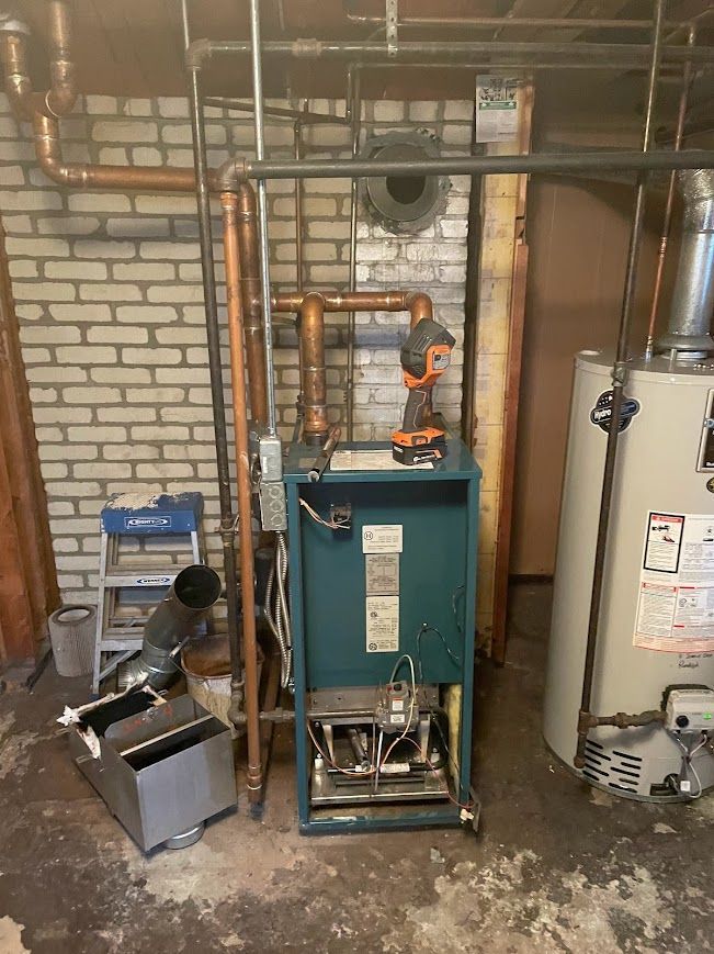 boiler installation for heating system customer in commercial kitchen Miami Florida