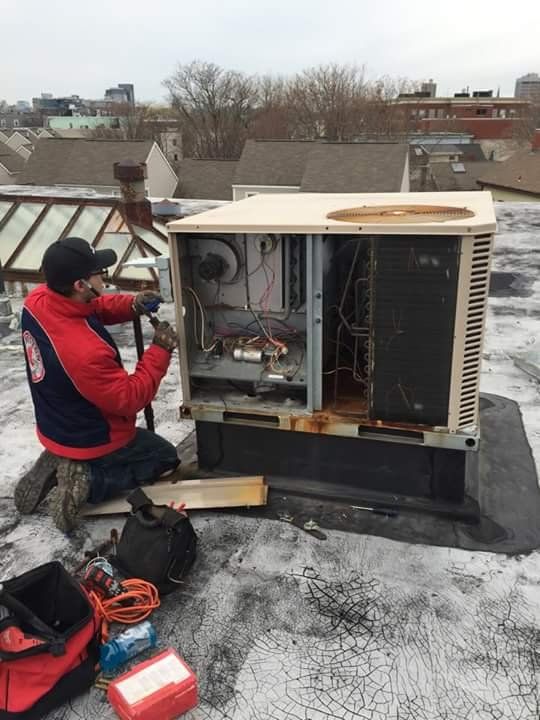 New England Heating and Cooling gas furnace repair