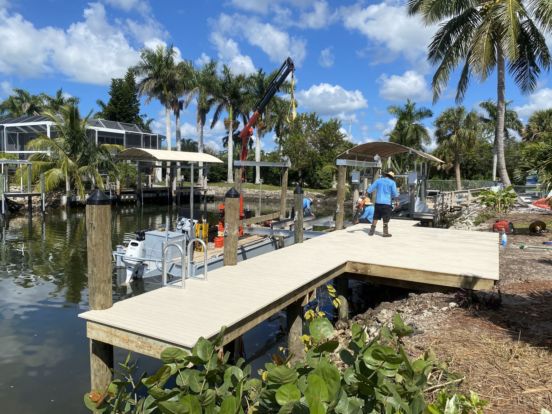 Bank Stabilization  — Boat Docks in Naples, FL