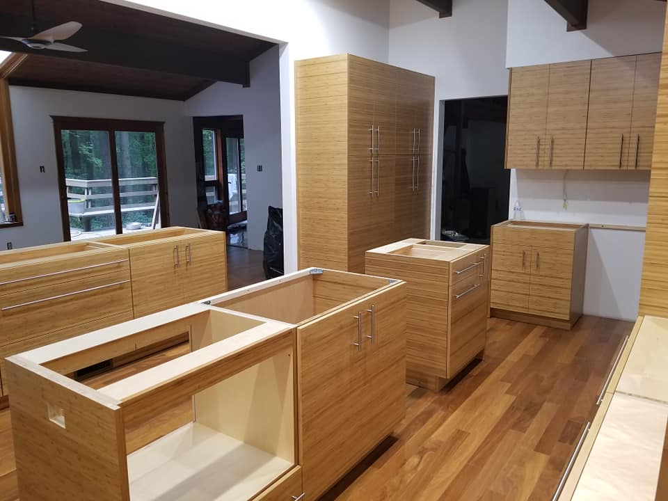 TV Rooms — Wooden Cabinet Under Construction in Wilmington, DE