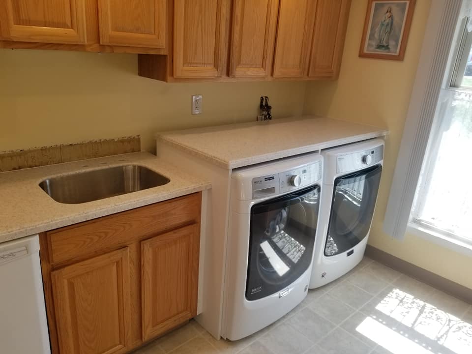 Wilsonart — Wooden Cabinets in Laundry Room in Wilmington, DE