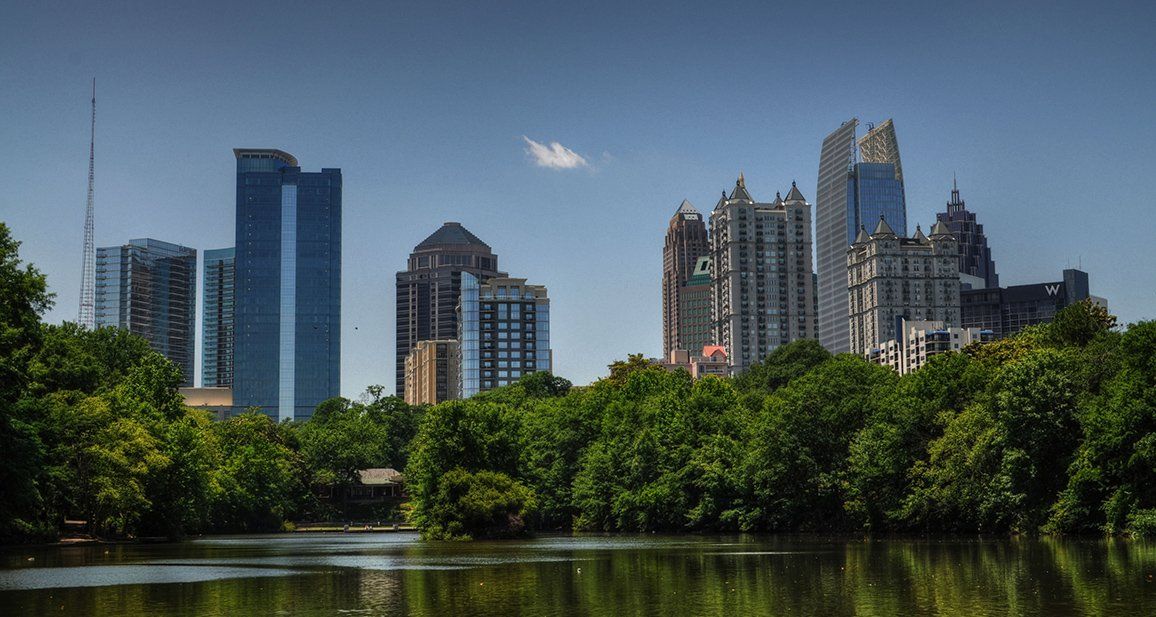 A landscape photo of Midtown Atlanta