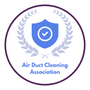 Badge representing air duct cleaning association guidelines