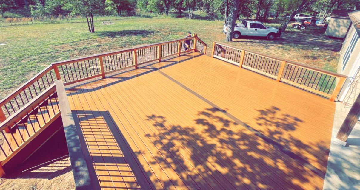large orange deck la vernia