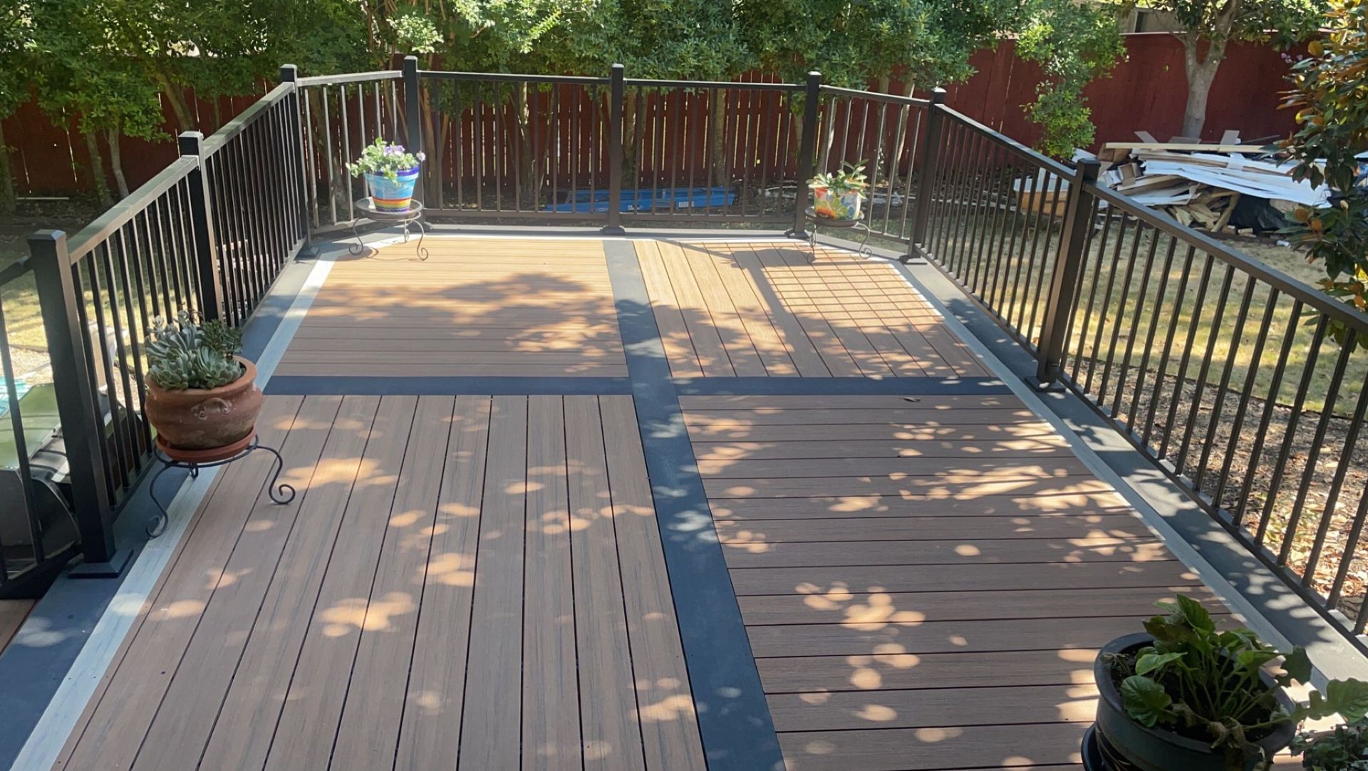 custom deck and railing Waco tx
