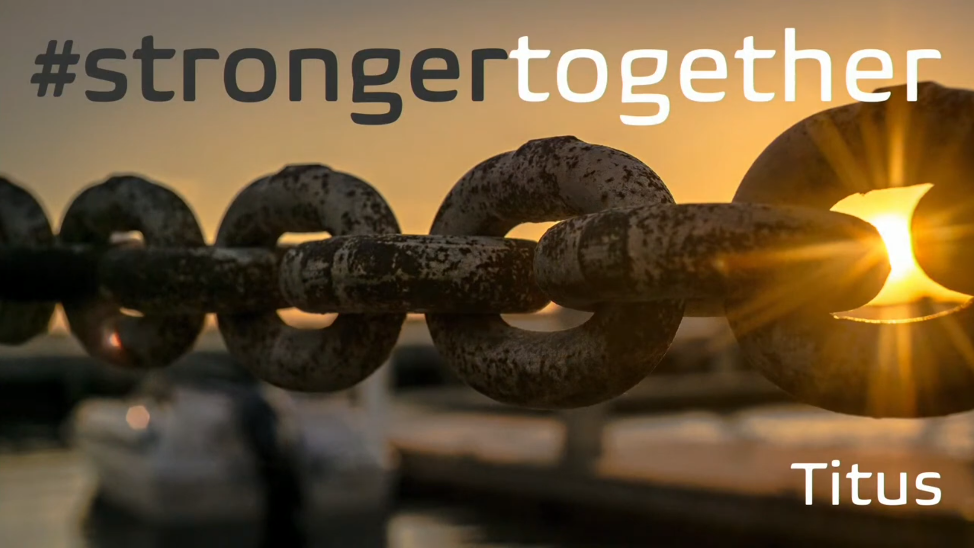 Part 8 in the Stronger Together series