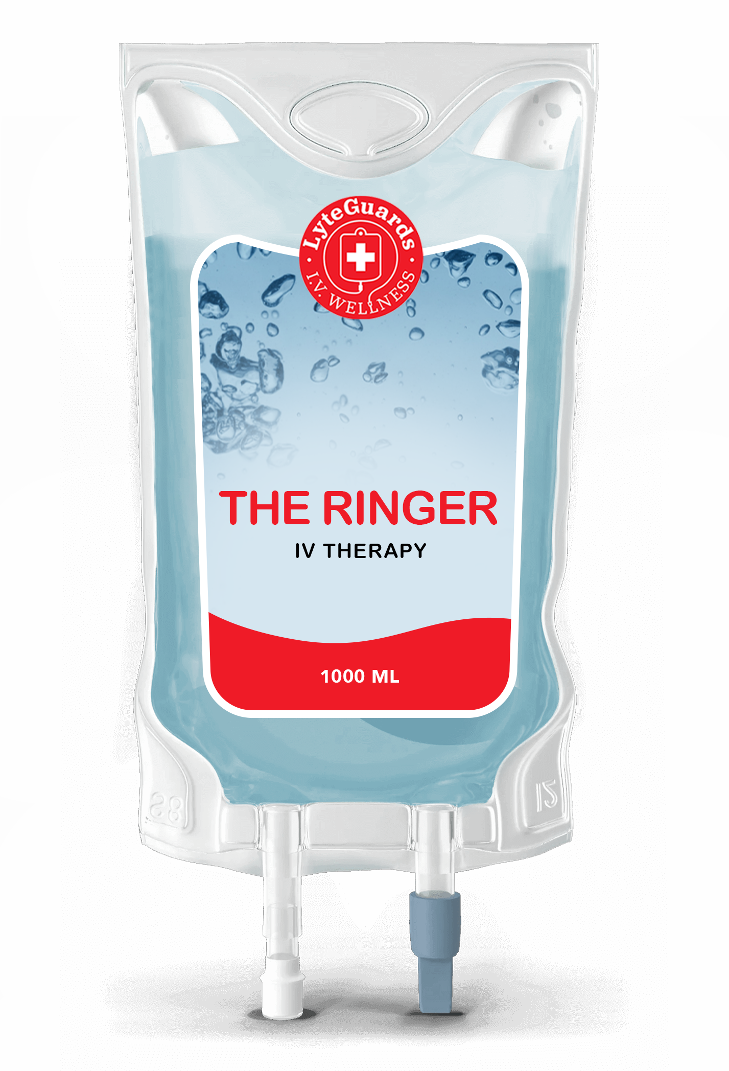 A bag that says the ringer on it