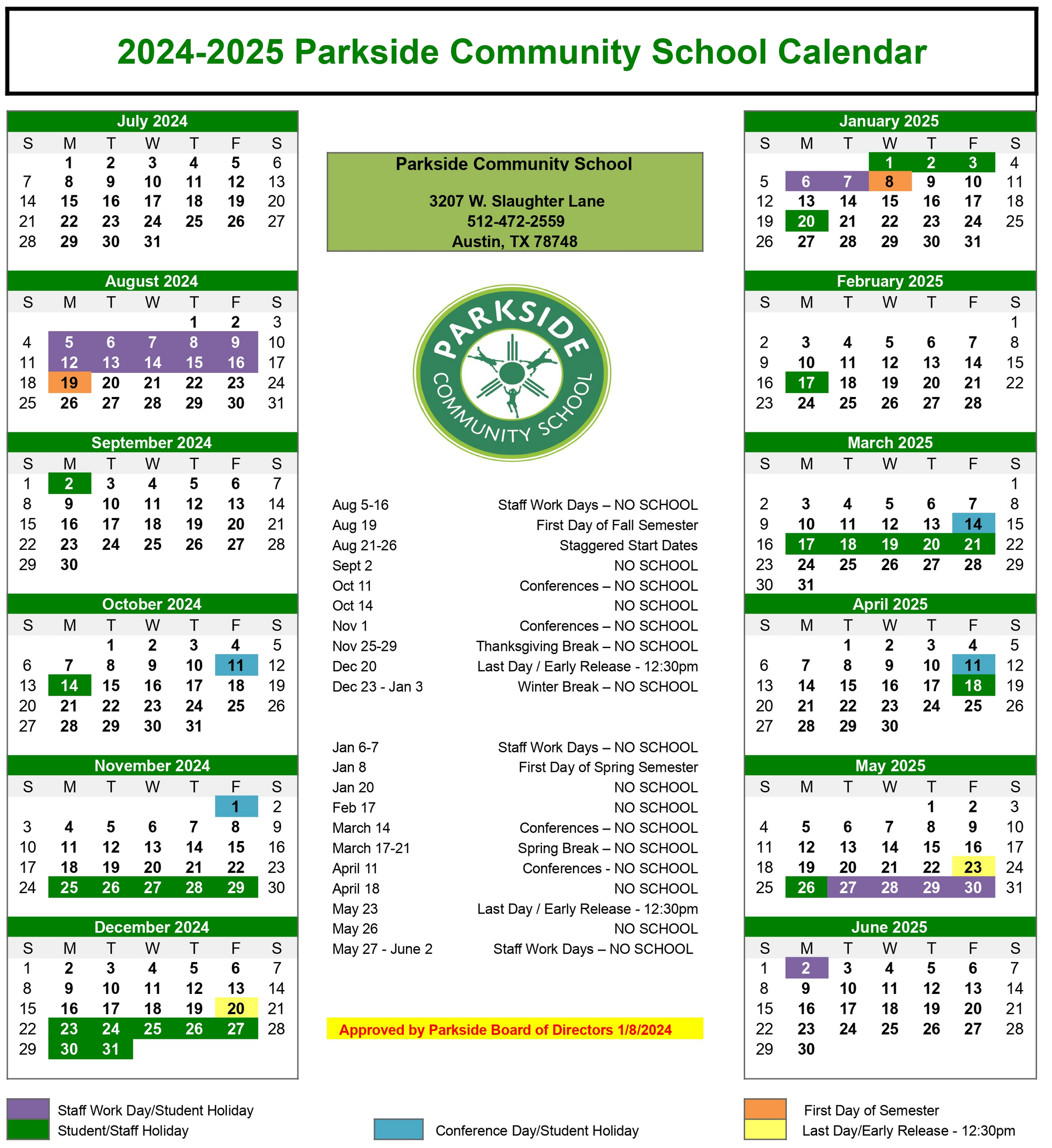 2024-2025-School-Calendar