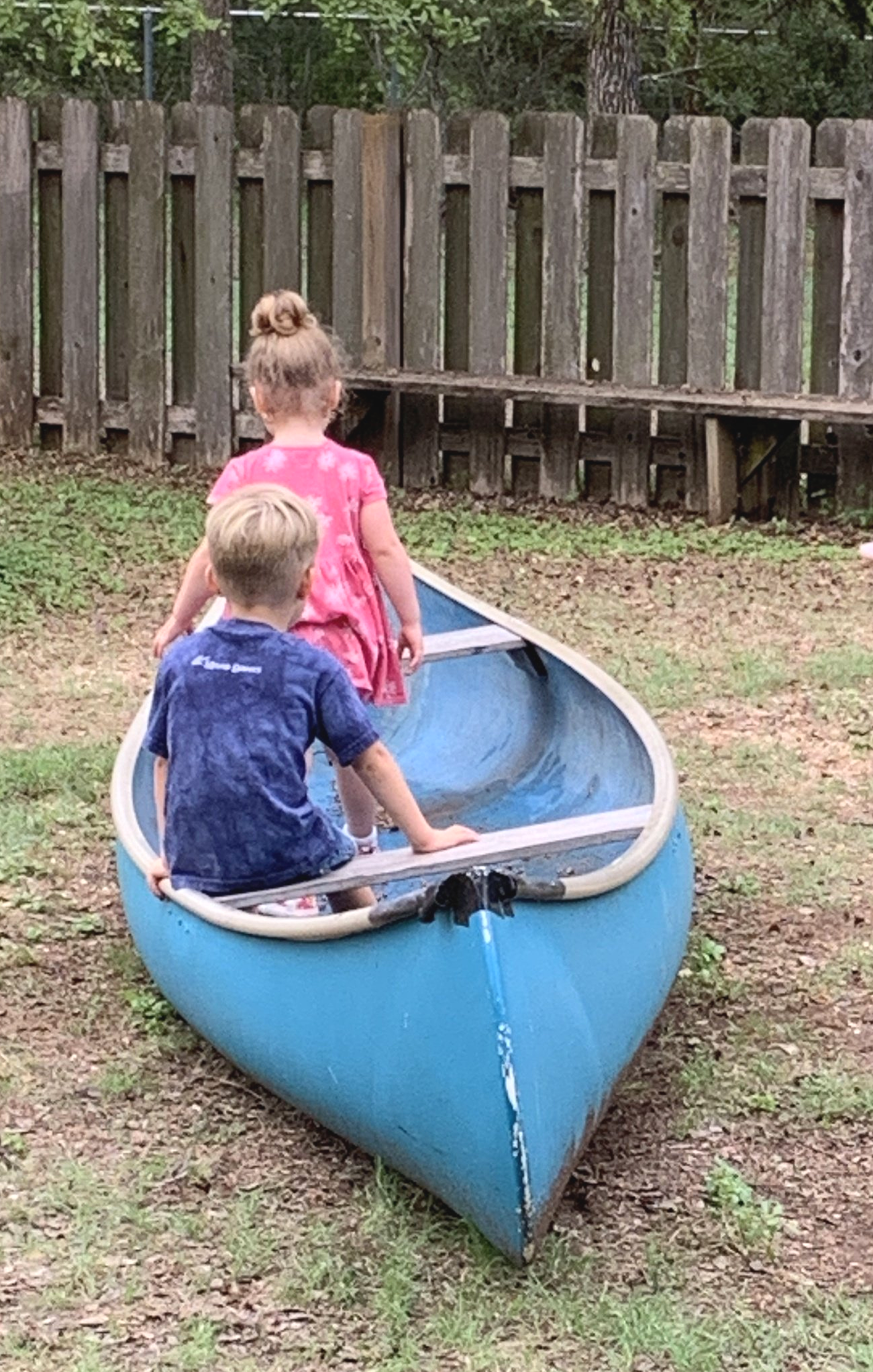 Kids boating