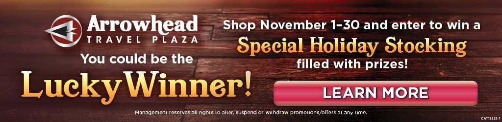 Shop in October to win a 3 hundred dollar gas card!