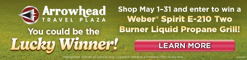 Shop in October to win a 3 hundred dollar gas card!