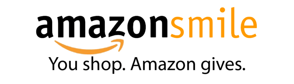 An amazon smile logo that says you shop amazon gives