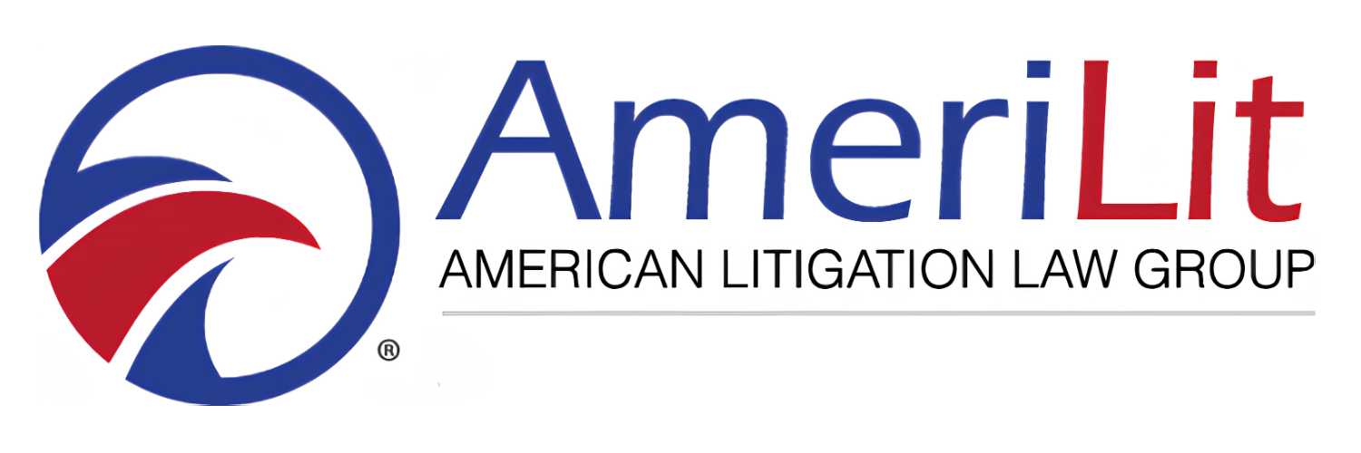 AmeriLit logo with red and blue circular emblem and “American Litigation Law Group” text