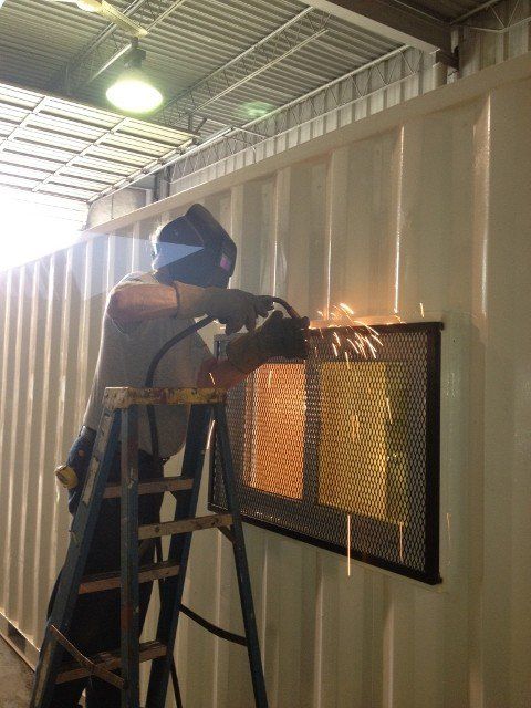 Adding Windows To The Portable Container — Mid-Atlantic Leasing Corporation — Chesapeake, VA