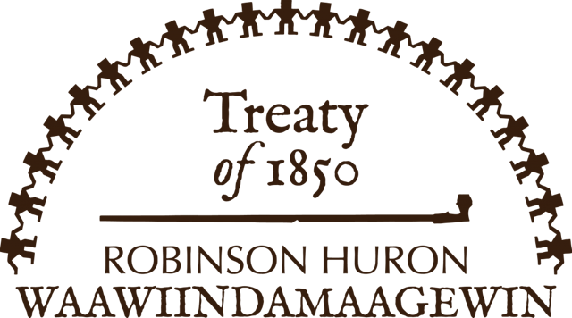 Robinson Huron Waawiindamaagewin Logo