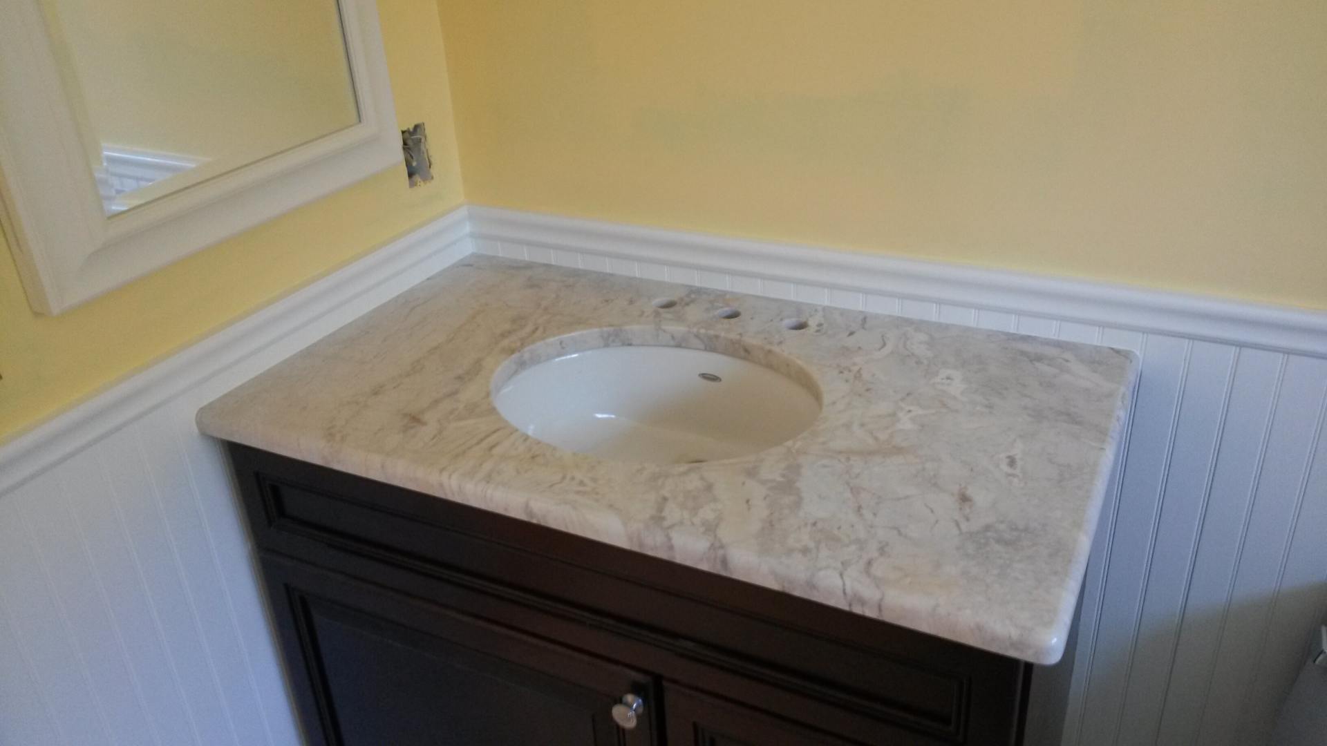 Marble Kitchen Sink — Brick, NJ — Spaulding Fabricators