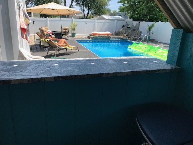 Large House With Swimming Pool — Brick, NJ — Spaulding Fabricators