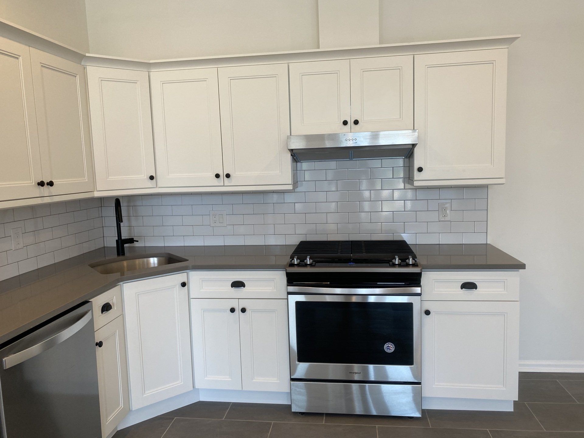 White Kitchen Cabinets — Brick, NJ — Spaulding Fabricators