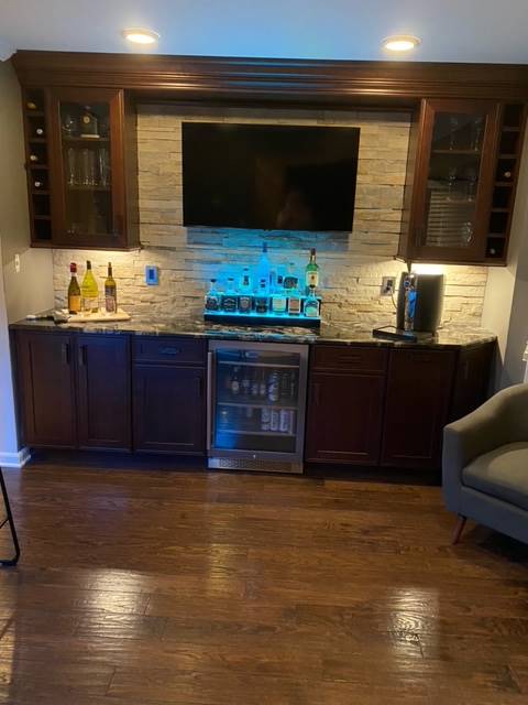 Drinks on Countertop — Brick, NJ — Spaulding Fabricators