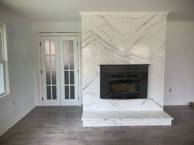 Modern Fireplace — Brick, NJ — Spaulding Fabricators