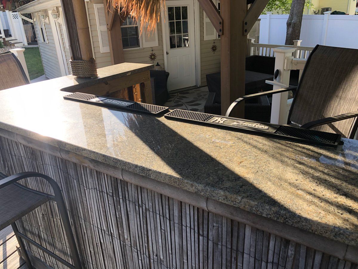 Smooth Bar Countertop — Brick, NJ — Spaulding Fabricators