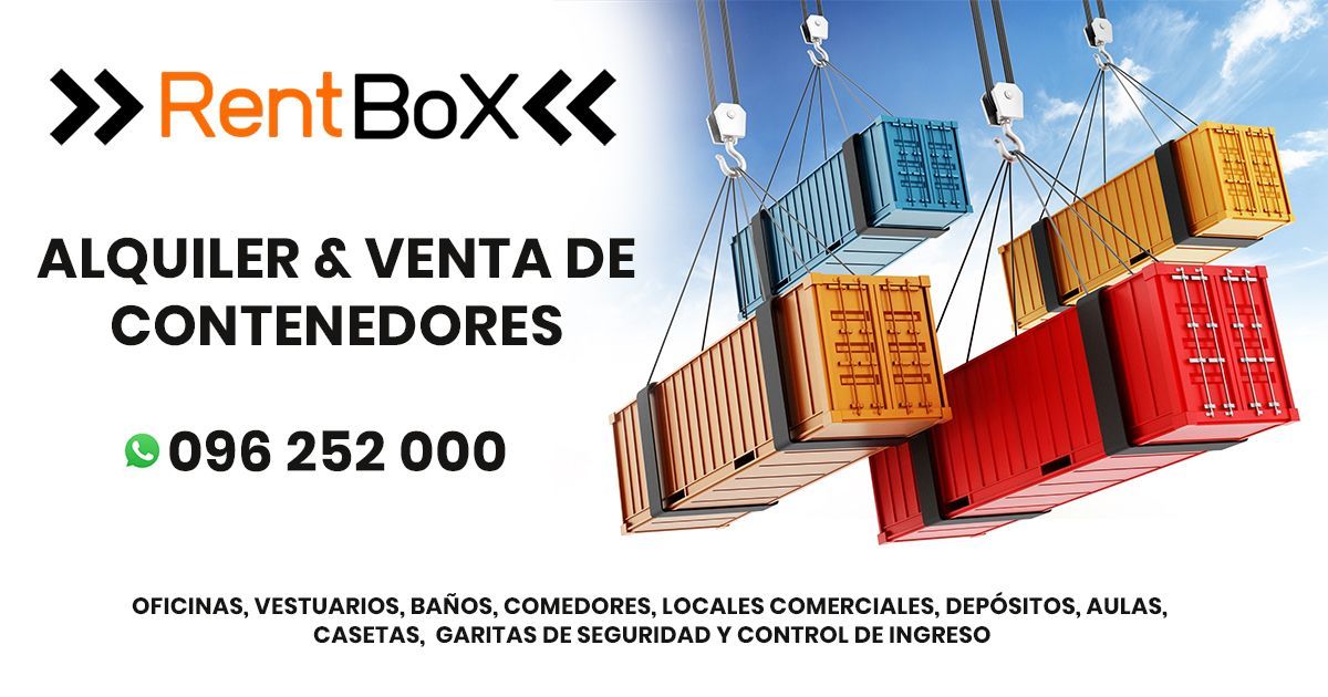 Telerenta Rentbox Alquiler y Venta de Contenedores en Uruguay | RentBox