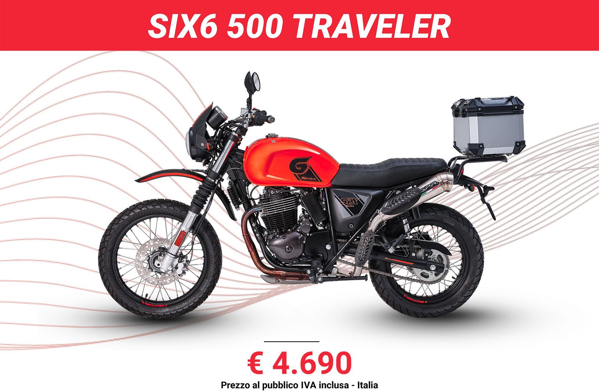 SWM Motor - Six6 500 Traveler