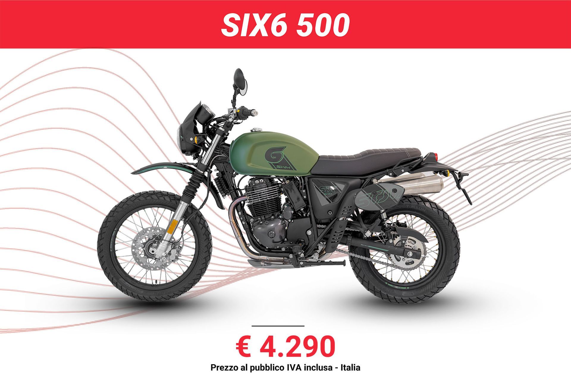 SWM Motor - Six6 500