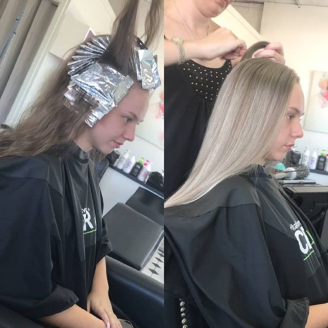 Hair Foils Before and After — Hairdressers in Tumbi Umbi, NSW
