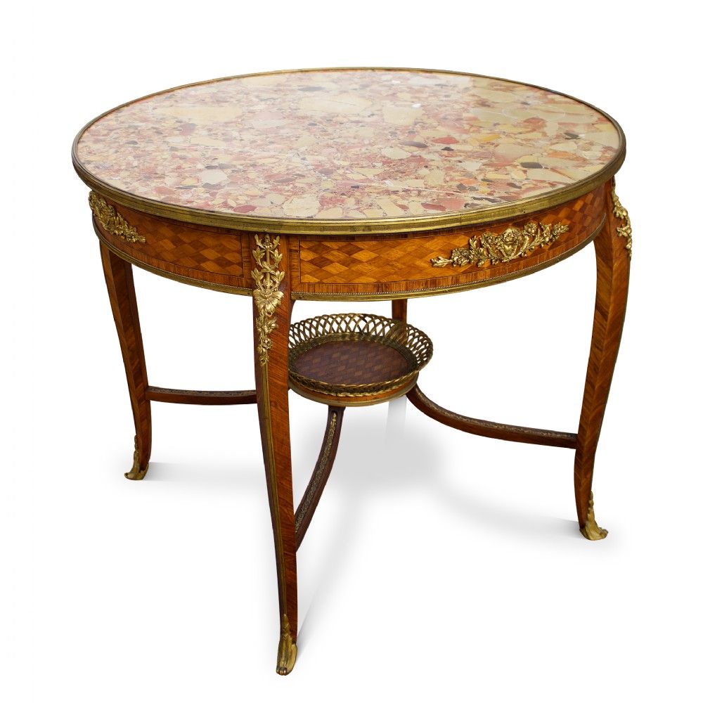 gilt bronze centre table