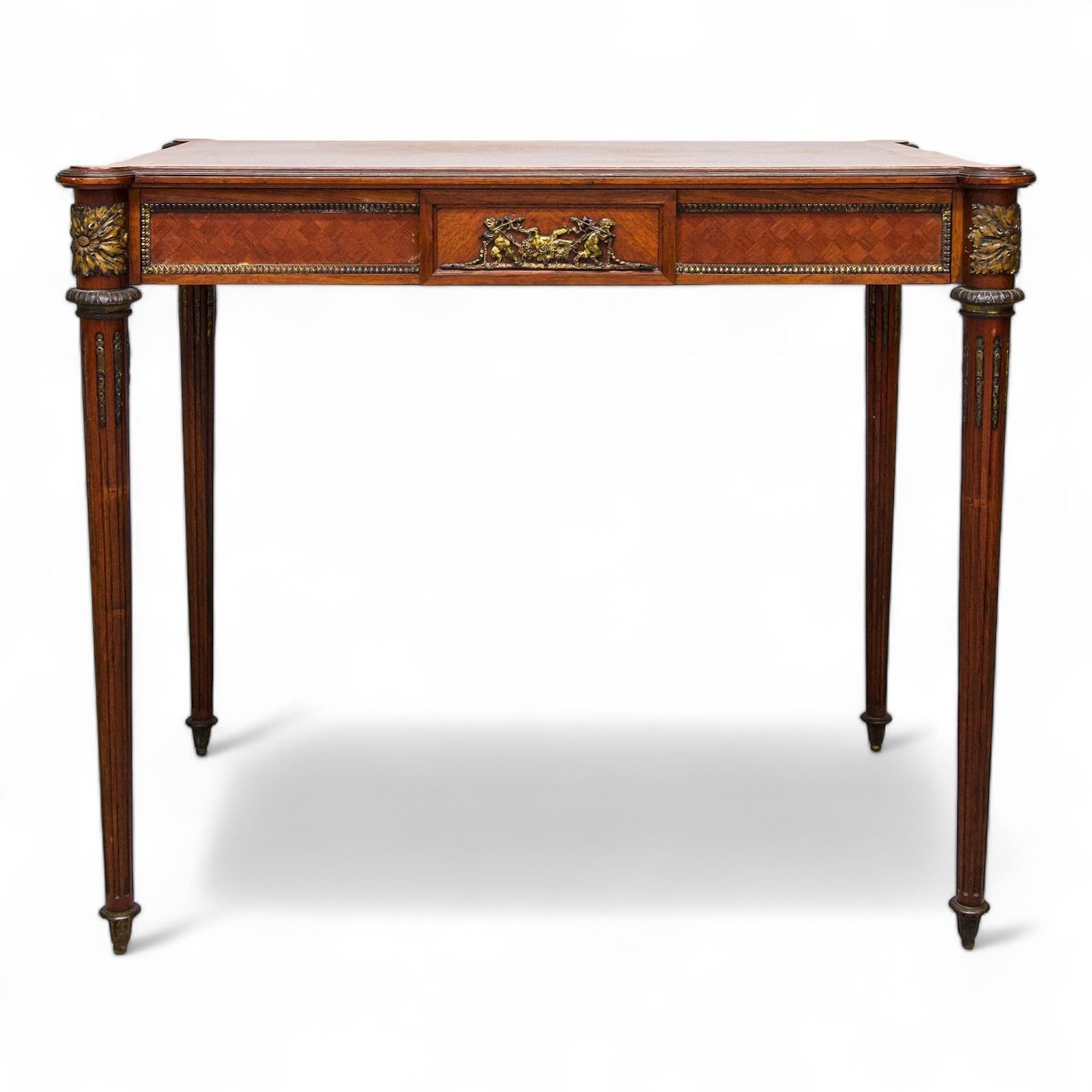 Late 19th Century Louis XVI Style Kingwood Ormolu Mounted Table