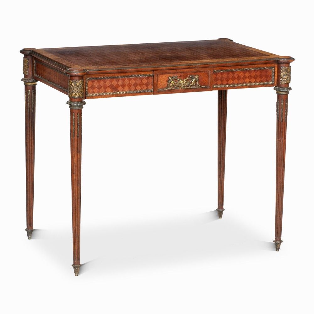 Late 19th Century Louis XVI Style Kingwood Ormolu Mounted Table