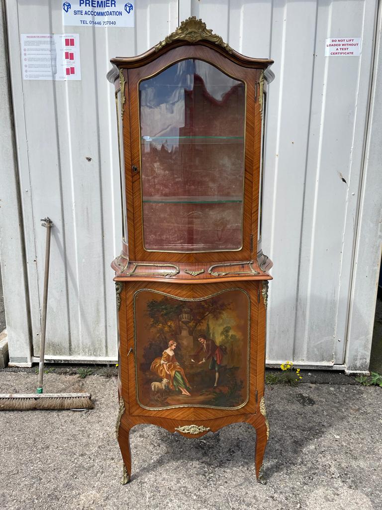 kingwood vernis martin vitrine cabinet