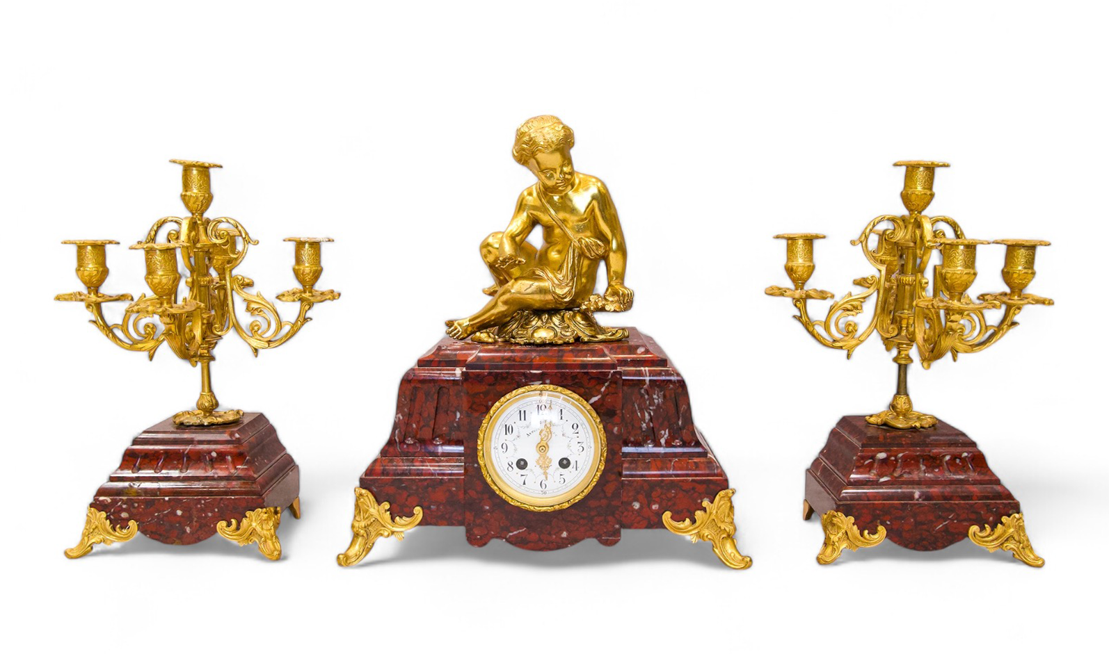 Rouge clock set