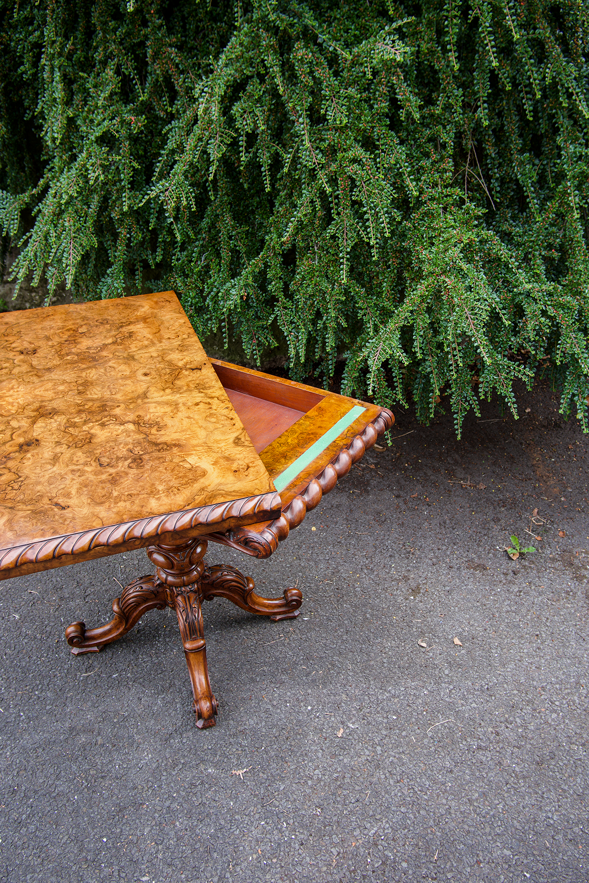 Walnut Games Table