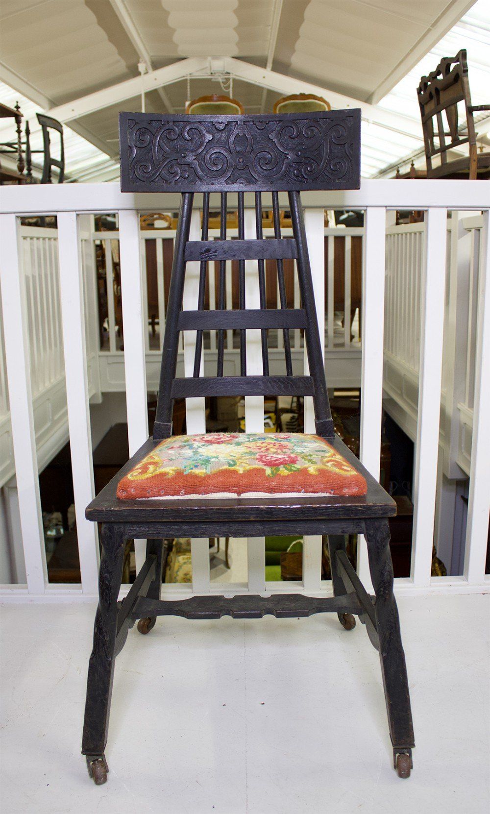 liberty & co arts & crafts chair