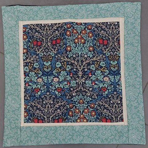 William Morris quiltje