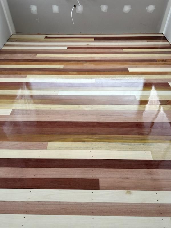Newly Installed Hardwood Floor — Scott Johnston Floor Sanding in Bentley Park QLD