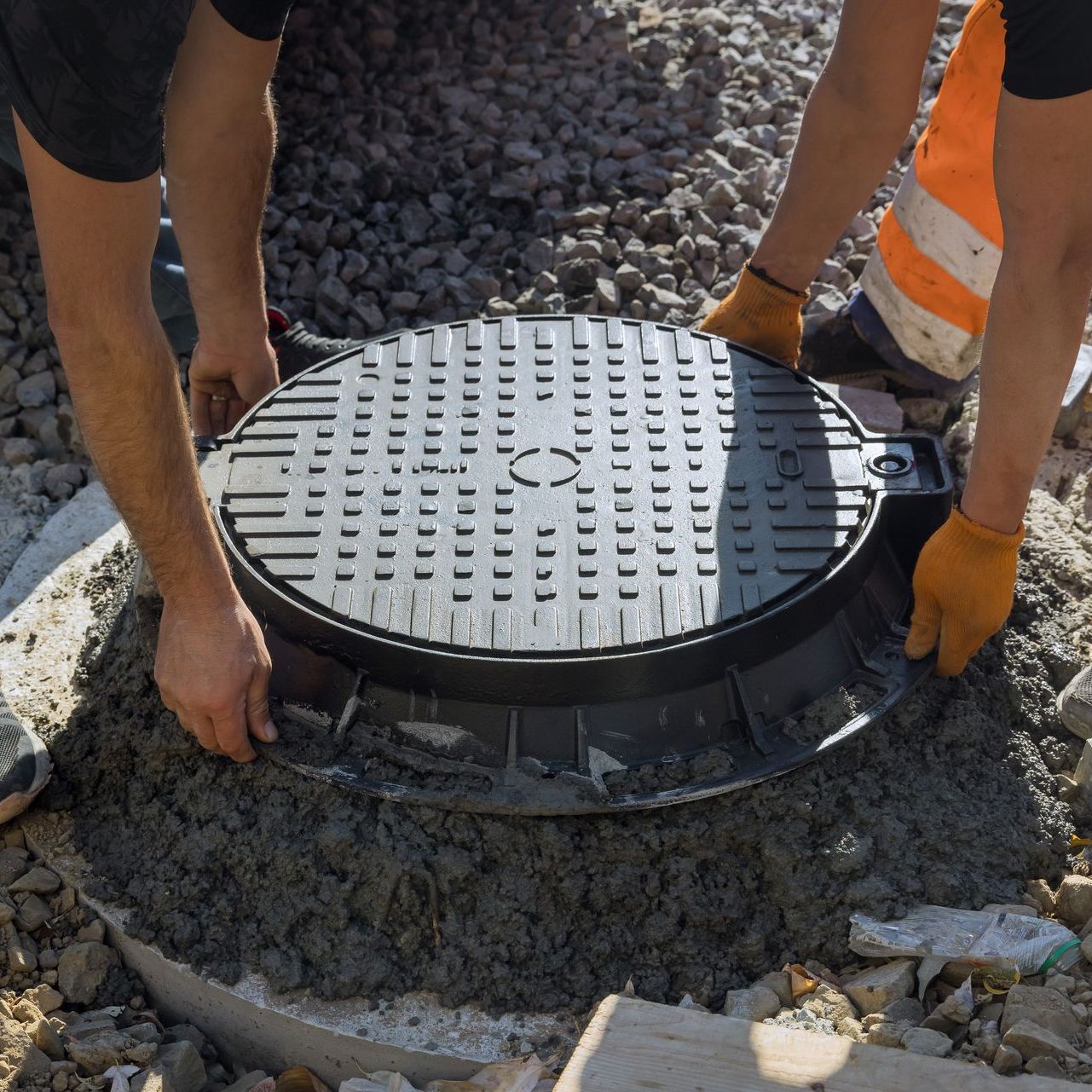 Putting an iron lid on the sewer