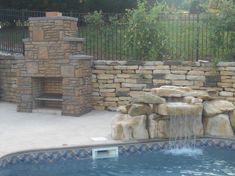 Pool Masonry Project — Loysville, PA — Exceptional Stone